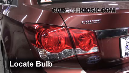 2013 Chevrolet Cruze LT 1.4L 4 Cyl. Turbo Lights Tail Light (replace bulb)